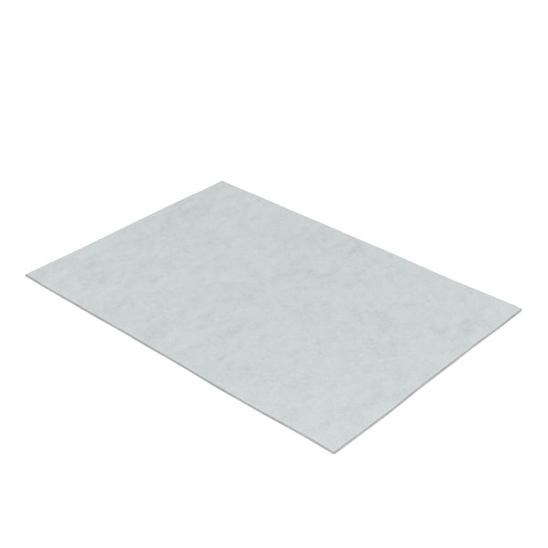 Kurzflor Teppich 140 x 200 cm hellgrau