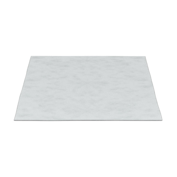 Kurzflor Teppich 140 x 200 cm hellgrau