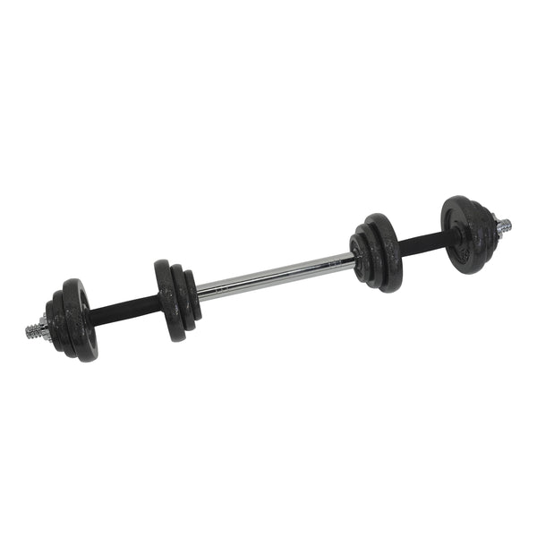 Kurzhantel 2 x 10 kg mit Verlängerungsstange