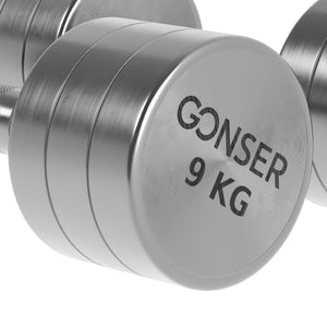 Kurzhantel ROCK 2 x 9 kg