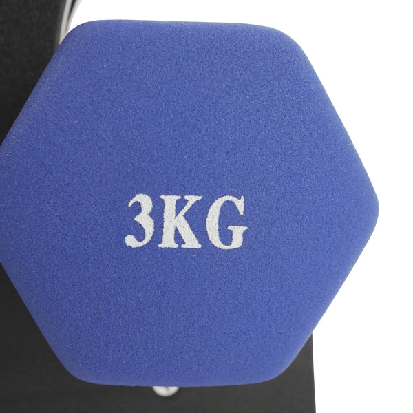 Kurzhantel Set 1 - 3 kg mit Ständer