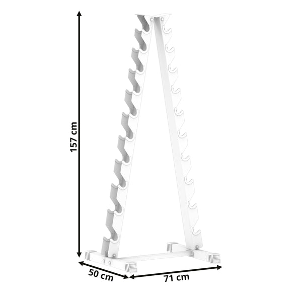 Kurzhantel Set ROCK 1 - 10 kg mit Ständer