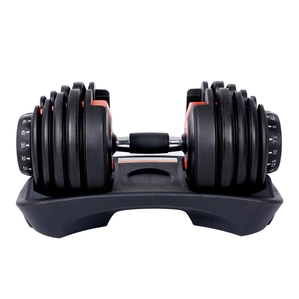 Adjustable dumbbell system