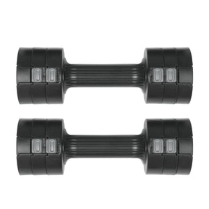Kurzhantel verstellbar 2 x 1 - 2.5 kg schwarz