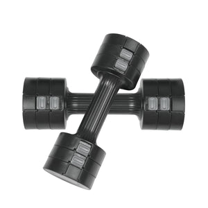 Kurzhantel verstellbar 2 x 1 - 2.5 kg schwarz