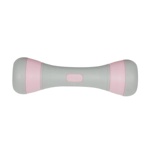Kurzhantel verstellbar 2 x 1 - 2 kg grau/rosa