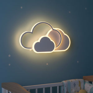 LED Deckenlampe Wolke CIRRYS 42 cm weiss