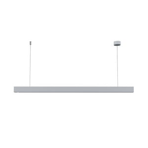 LED Hängelampe LINA 128 cm silber