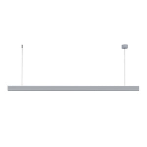 LED Hängelampe LINA 158 cm silber