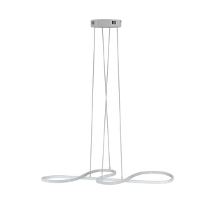 LED Hängelampe SVIT 75 x 32 cm weiss