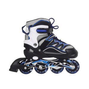 LED Inlineskates Grösse 39 - 43 verstellbar blau