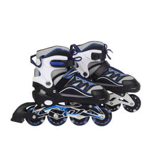 LED Inlineskates Grösse 39 - 43 verstellbar blau