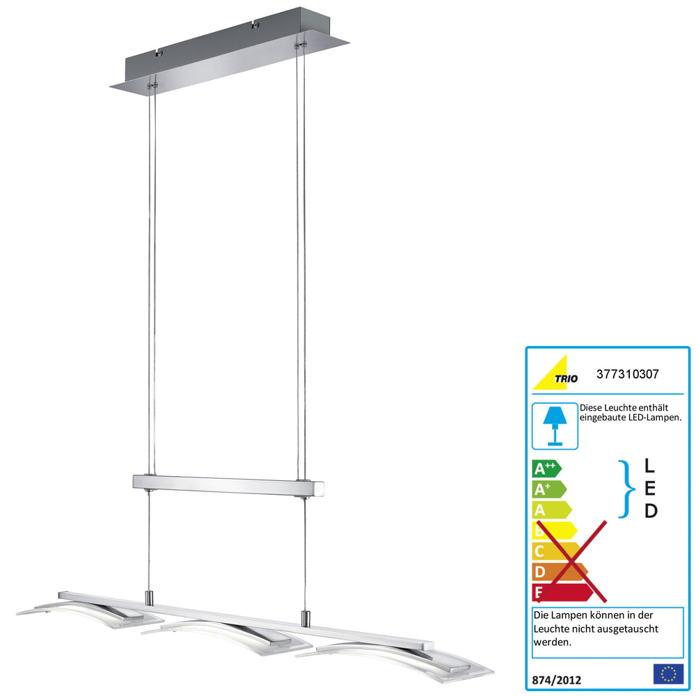 LED-JoJo-Deckenlampe 3-flammig