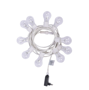 LED Lichterkette Outdoor 10 Glühbirnen warmweiss