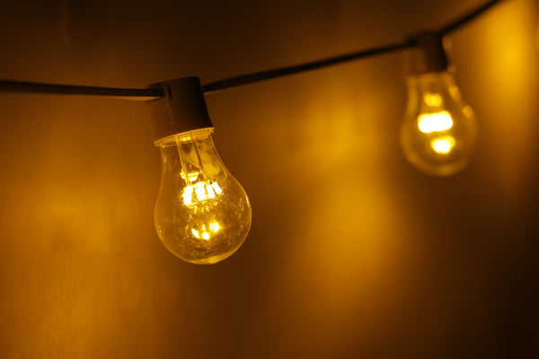 LED Lichterkette Outdoor 10 Glühbirnen warmweiss