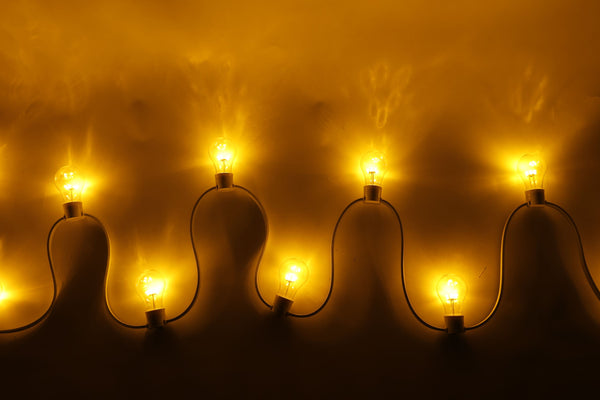 LED Lichterkette Outdoor 10 Glühbirnen warmweiss