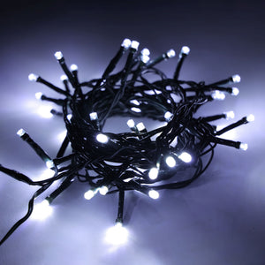 LED Lichterkette 10 m kaltweiss mit Blinkfunktion