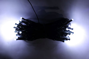 LED Lichterkette 10 m kaltweiss mit Blinkfunktion