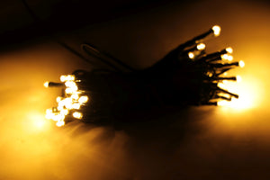 LED Lichterkette 10 m warmweiss mit Blinkfunktion