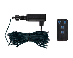 LED Lichterkette 5 m warmweiss mit Blinkfunktion