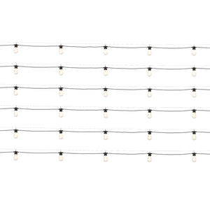 LED Lichterkette Outdoor mit 30 Glühbirnen 23 m