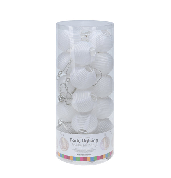 LED-Lichterkette mit 20 Lampions