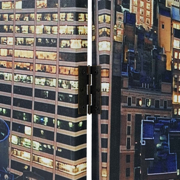 LED Paravent New York 180x160cm ~ 28 LEDs