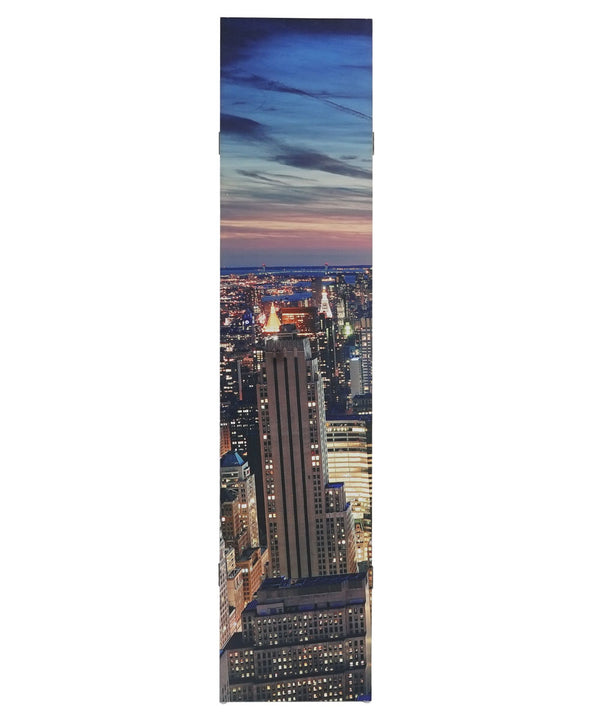 LED Paravent New York 180x160cm ~ 28 LEDs