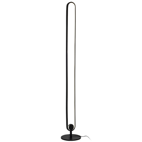 LED RGB Stehlampe LEANO schwarz