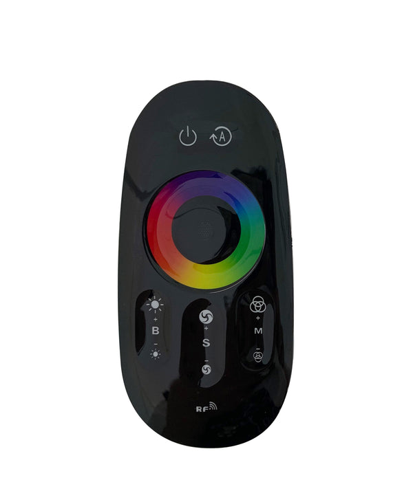 LED RGB Stehlampe LEANO schwarz