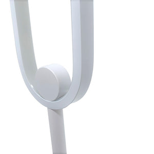 LED RGB Stehlampe LEANO weiss