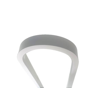 LED RGB Stehlampe LEANO weiss