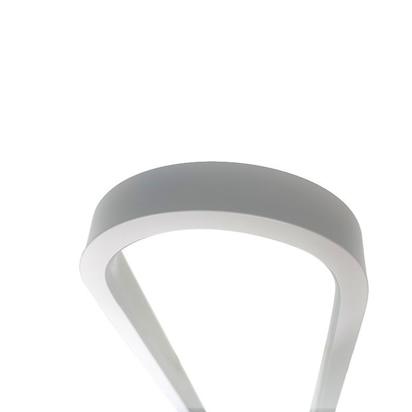 LED RGB Stehlampe LEANO weiss