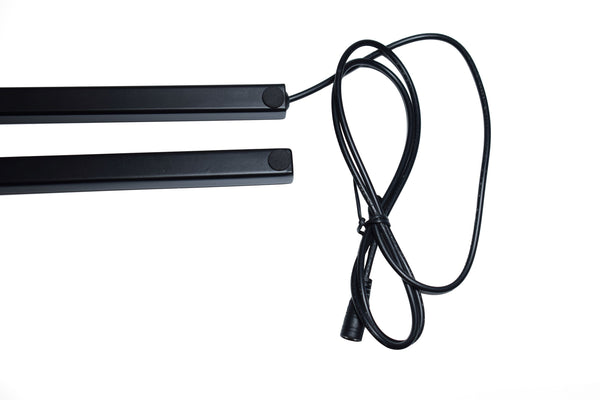 LED RGB Stehlampe LIORA schwarz