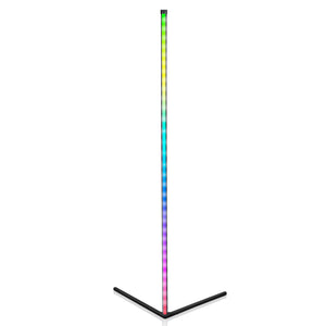 LED RGB Stehlampe schwarz