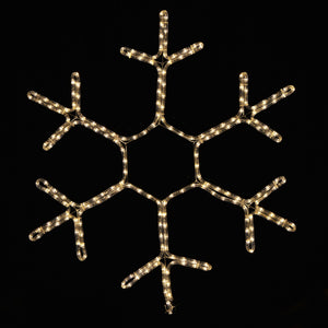 LED Schneeflocke CRISTAL 69 cm