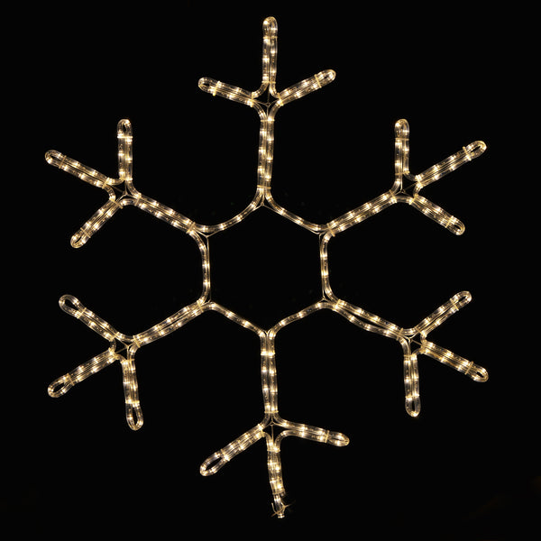 LED Schneeflocke CRISTAL 69 cm