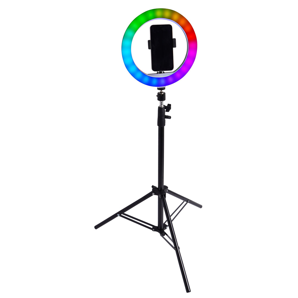 RGB LED Ring Light with Tripod
