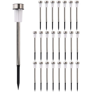 Solarlampe LED 36.5 x 4.7 cm 24er-Set