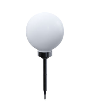 Solarlampe rund 30 cm 2er-Set