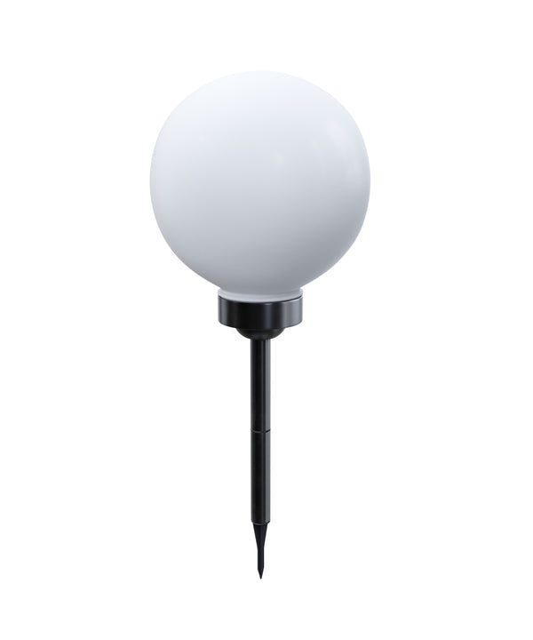 Solarlampe rund 30 cm 2er-Set