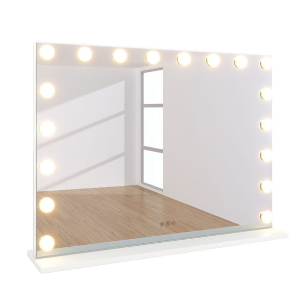 Specchio LED EMMI 80 x 12 x 60 cm bianco