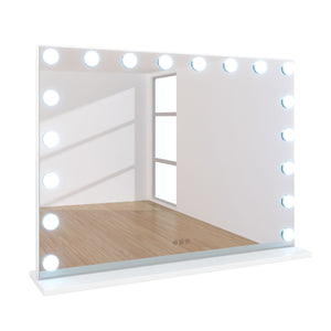 Specchio LED EMMI 80 x 12 x 60 cm bianco