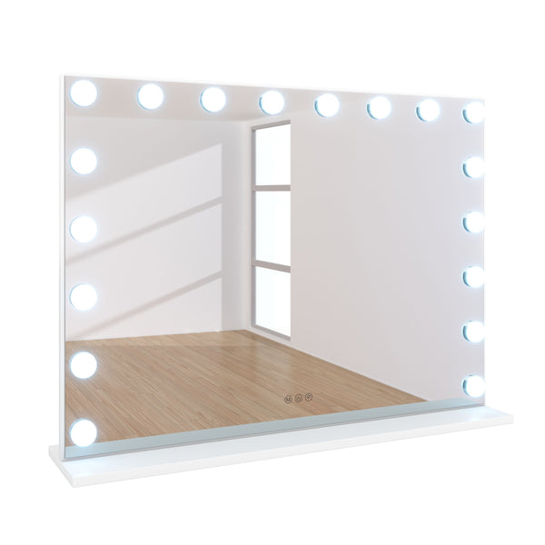 Specchio LED EMMI 80 x 12 x 60 cm bianco