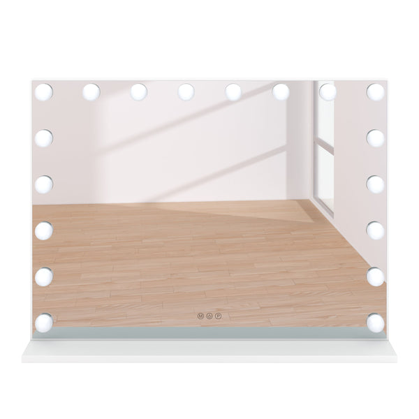 Specchio LED EMMI 80 x 12 x 60 cm bianco