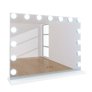 Specchio LED EMMI bianco