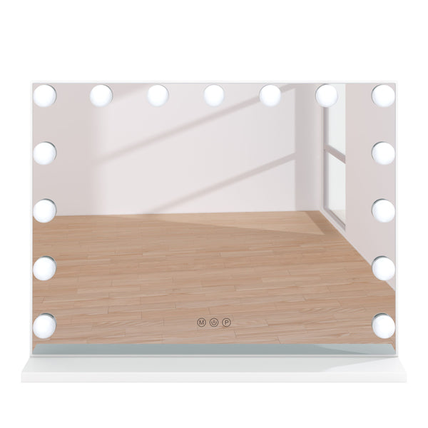 Specchio LED EMMI bianco