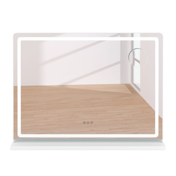 Specchio LED SONJA 80 x 12 x 60 cm bianco