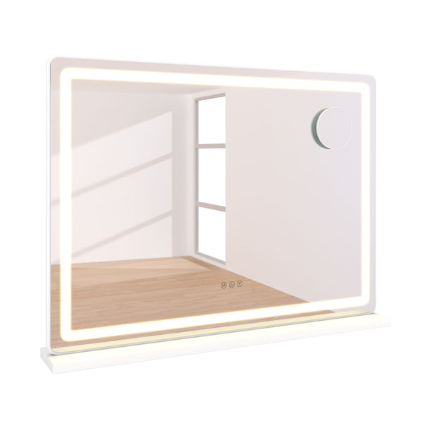 Specchio LED SONJA 80 x 12 x 60 cm bianco