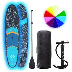LED Stand Up Paddle LASER 320 cm schwarz